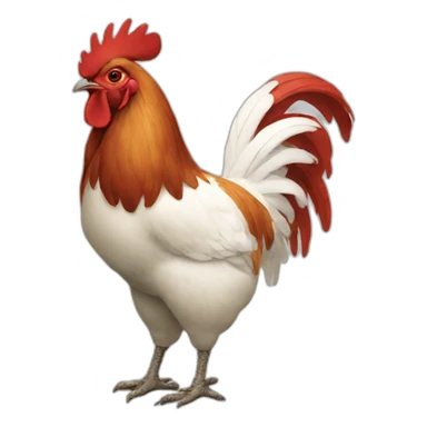 Coq sticker