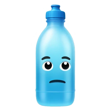 water bottle with number 100 in it sticker