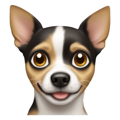 Chihuahua terrier mix sticker