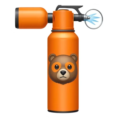 Bear spray sticker