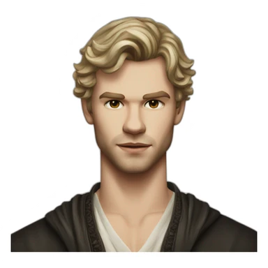Klaus mikaelson realistic detailed sticker
