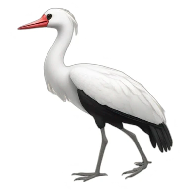 cigogne sticker