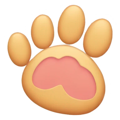 cute cat foot sticker