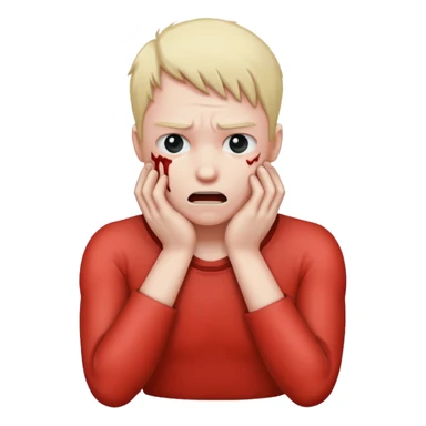 Strangling myself emoji  sticker