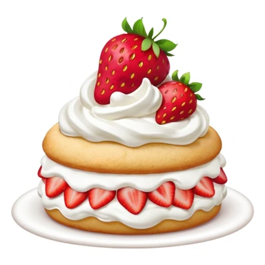 Strawberry shortcake kiss sticker