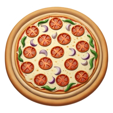 pizza with only ,onions sticker