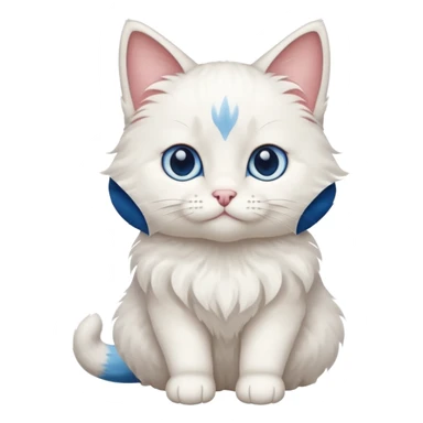 Color point cat sticker