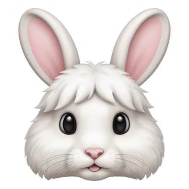 cute and minimaliste rabbit sticker