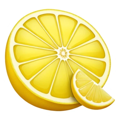 lemon wedge
 sticker