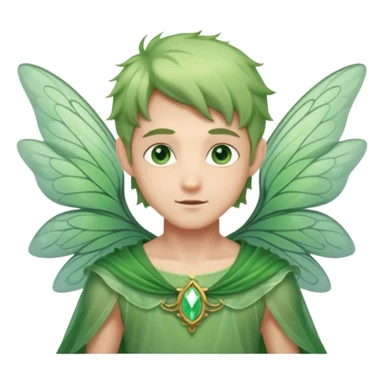 male fairy sticker