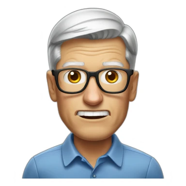 mad tim cook sticker