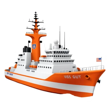 United States coast guard cutter ship  sticker