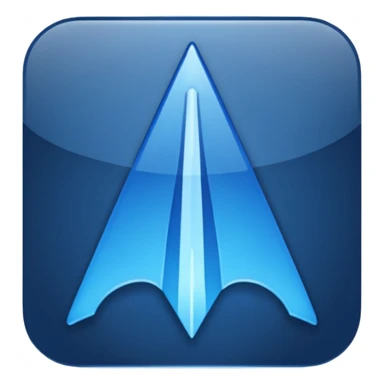 сгенерируй emoji для shard vpn в темно синих тонах sticker