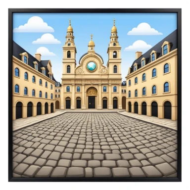 central square sticker