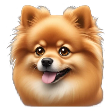 Pomeranian dog sticker