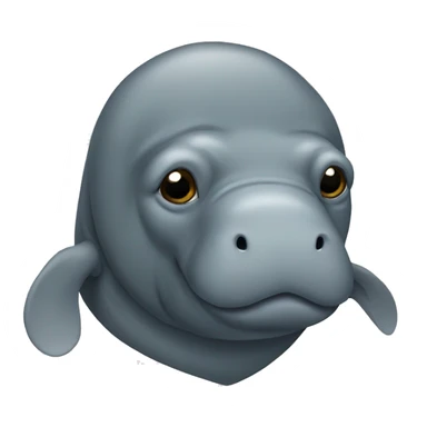academic manatee sticker