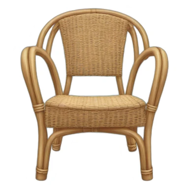 Rattan Chair sticker