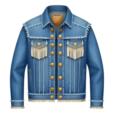cowboy jacket sticker
