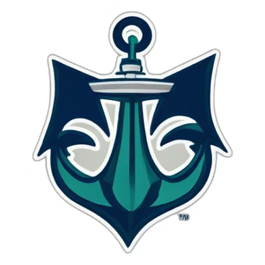 Mariners logo sticker