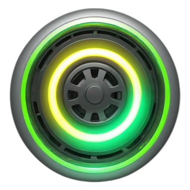 tuning wheel with led lights sticker