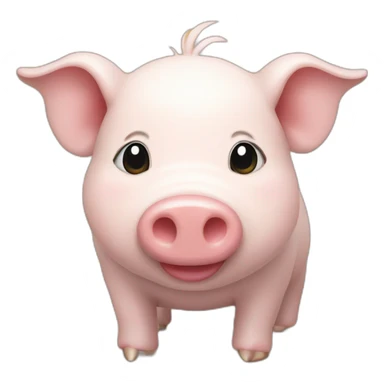 Un cochon sticker