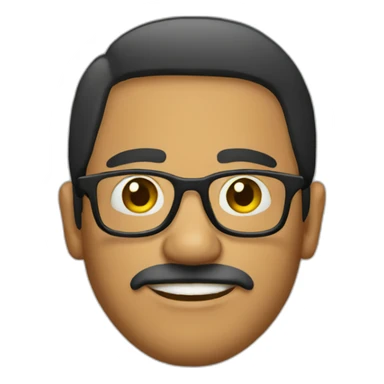Mexican-man-with-glasses sticker