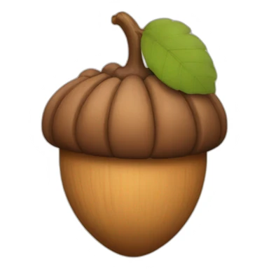 acorn sticker
