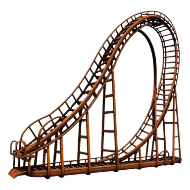 montagna russa horror sticker