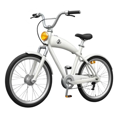 White  ns bike sticker