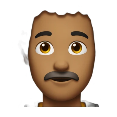 intense smolder sticker