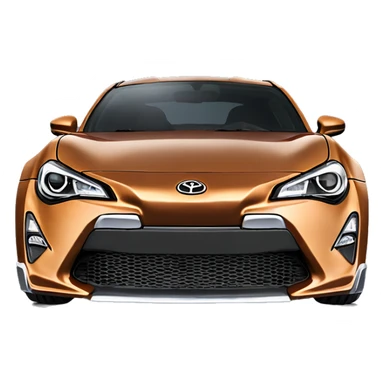 Chewbacca’s teeth grill Toyota 86 ,blueberry color,chrome wheels  sticker