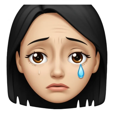 caveira chorando sticker