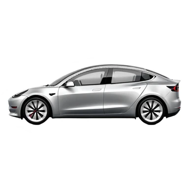 tesla model 3 highland sticker