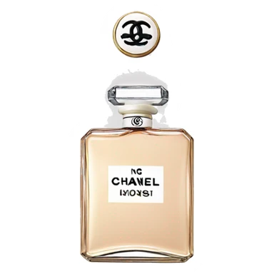 Chanel mademoiselle bottle ￼ sticker