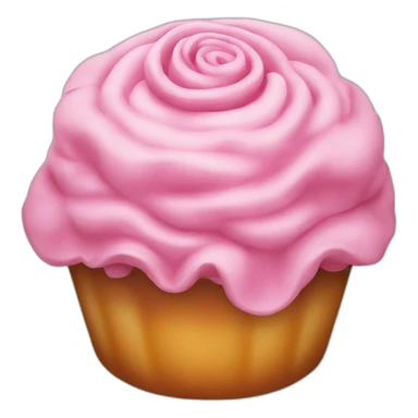 gâteau-en-forme-de-cerveau-rose sticker