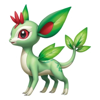 Meloetta-Celebi-Shaymin-Flygon-Pokémon-Fakémon-creature sticker