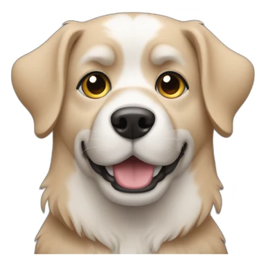 a dog editing videos sticker