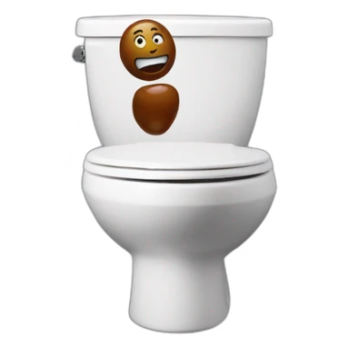 floating raisin in toilet sticker