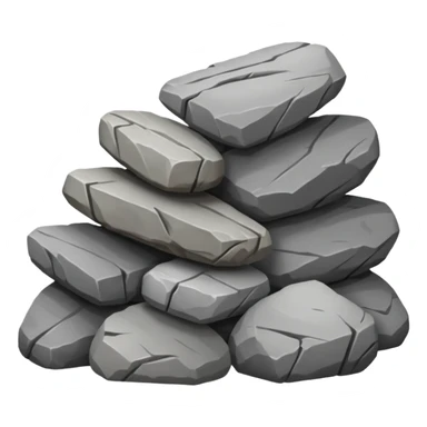 Stone sticker