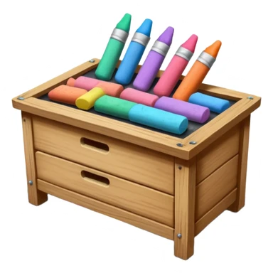 Chalk Drawer + sidewalk board, Street Artist. sticker