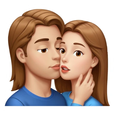 The I show speed kiss face sticker