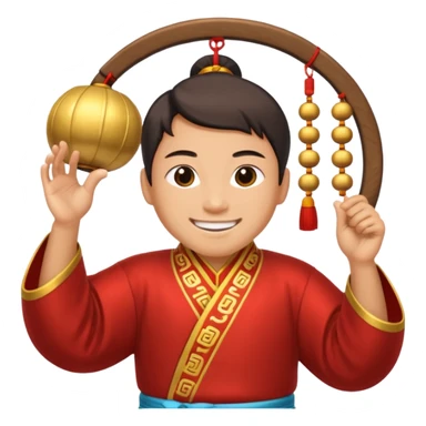 Chinese gong shou li sticker