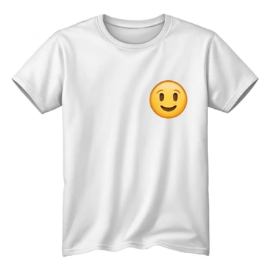 camiseta simple sin cara sticker