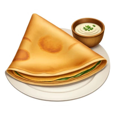 South Indian dosa sticker