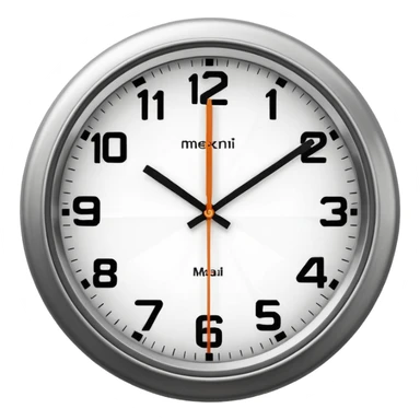 Close-up of a classic analog clock, the second hand stretched into motion blur, multiple ghosted positions showing rapid ticking, strong contrast and a sense of urgency sticker