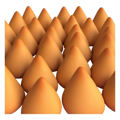 coxinha, 3d style, matte finish, soft lighting, isolated on transparent background sticker