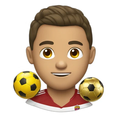 Ronaldo ballon dor sticker