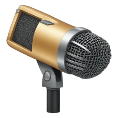 rapper microphone sticker