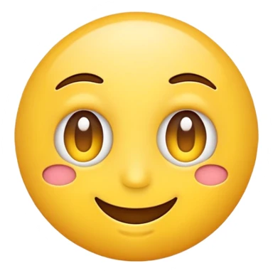 emoji with dizzy eyes but smiling  sticker