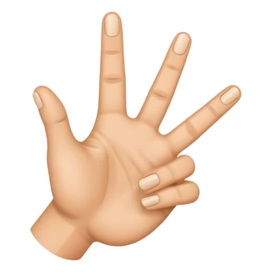 finger guns sticker